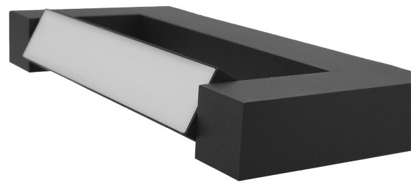 Applique a LED da esterno 2xLED/16W/230V IP54 90 cm nero