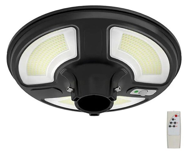 Lampada stradale solare LED con sensore LED/10W/3,2V 6500K IP65+ telecomando