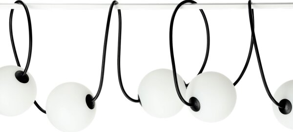 Catena decorativa da esterno LED 10xLED/0,8W/230V IP67 7,7 m