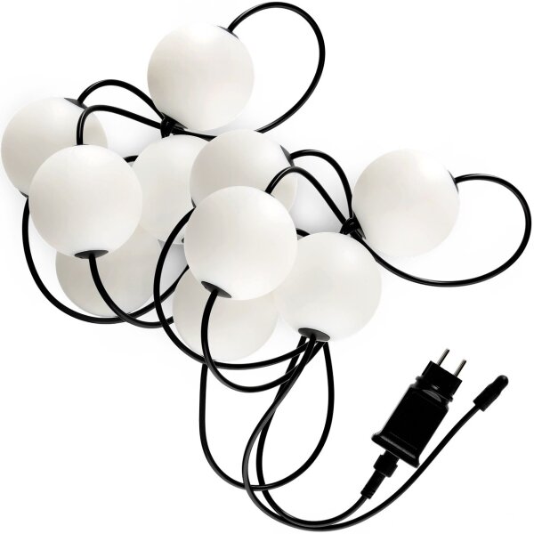 Catena decorativa da esterno LED 10xLED/0,8W/230V IP67 7,7 m