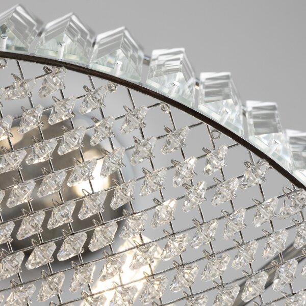 Brilagi - Lampadario LED in cristallo a sospensione su cavo GLAMOUR 5xG9/42W/230V