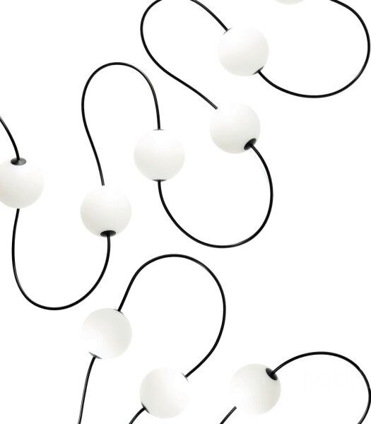 Catena decorativa da esterno LED 10xLED/0,8W/230V IP67 7,7 m