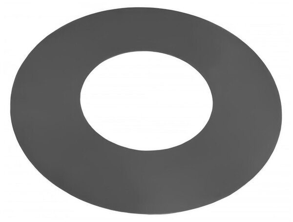 Piastra Grill in Acciaio Naturale da 82 cm con Foro da 40 cm per Braciere - Spessore 3mm, Fatta a Mano, Alta Qualit� Europea