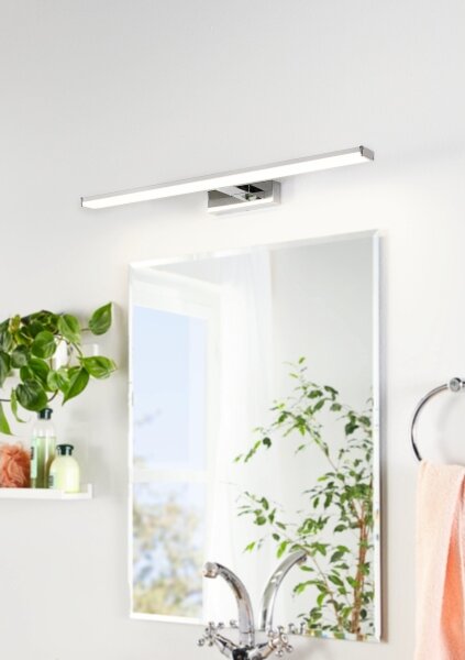 Eglo 79533 - Illuminazione a LED per specchi da bagno SARNOR 11W/230V 60 cm IP44 cromo