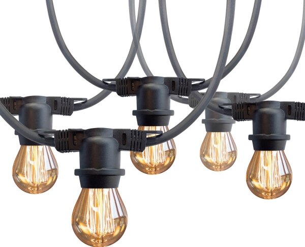 Da esterno catena decorativa MIMOSA 10xE27/1,3W/230V IP44 10 m