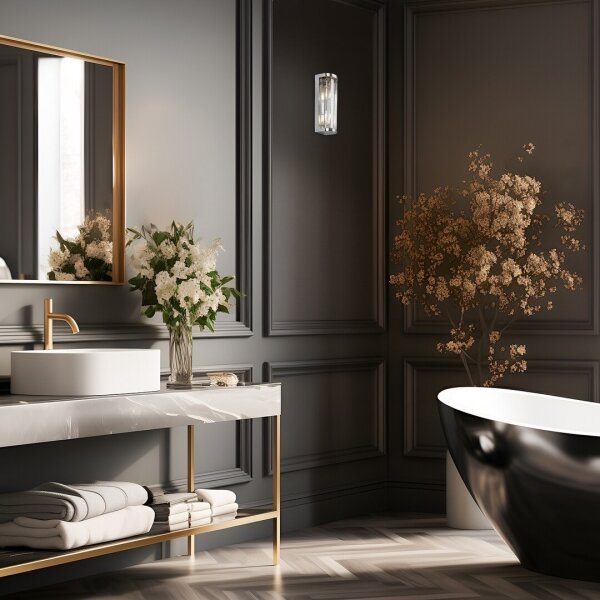 Rabalux 75035 - Applique da bagno SYBIL 2xG9/28W/230V IP44