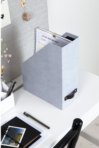 Organizer in cartone per documenti Estelle Canvas Paper Laminate – Bigso