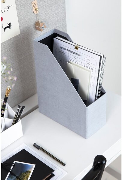 Organizer in cartone per documenti Estelle Canvas Paper Laminate – Bigso