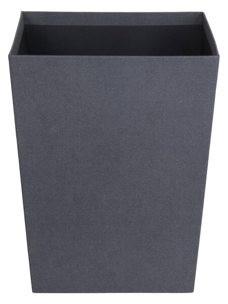 Cestino per la spazzatura nero Sofia Canvas Paper Laminate – Bigso