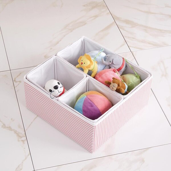 Organizer per cassetti in tessuto in set da 4 - Mioli Decor