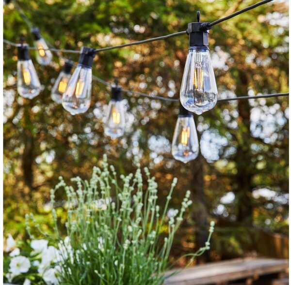 Markslöjd 107293 - Catena LED esterna GIRLANDA GARDEN 10 LED 5,5m IP44