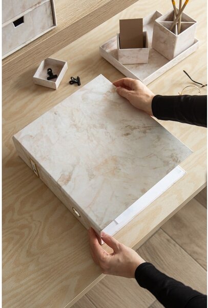 Organizer in cartone per documenti Archie Paper Laminate – Bigso