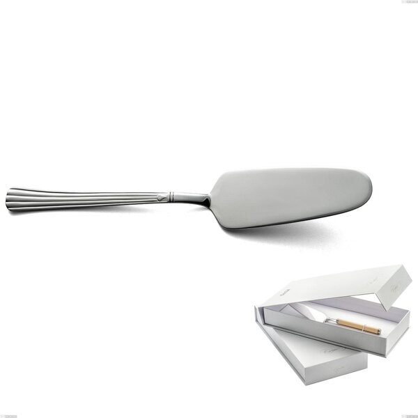 Confezione a libro 1 pezzo pala torta bavaria, Acciaio inox (Aisi 304) lucido stile classico