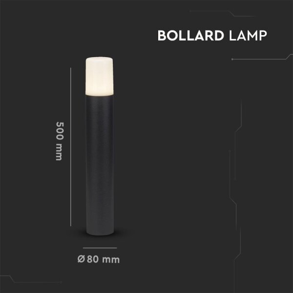 Lampada da esterno 1xGU10/35W/230V IP54 50 cm nero