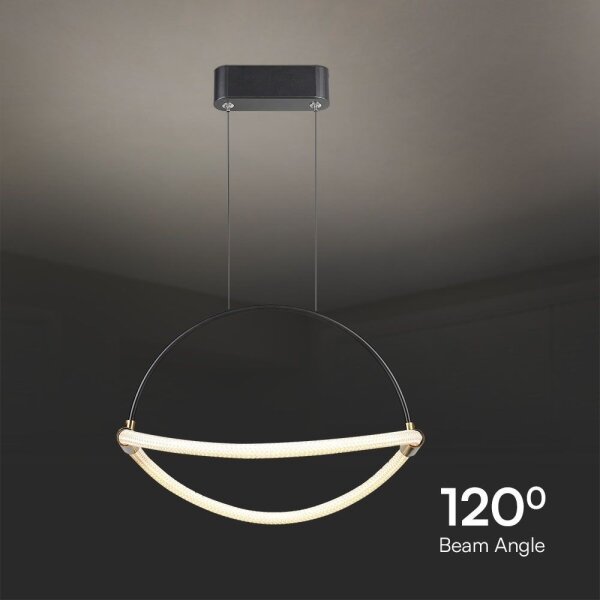 Lampadario LED a sospensione con filo LED/12W/230V 3000K