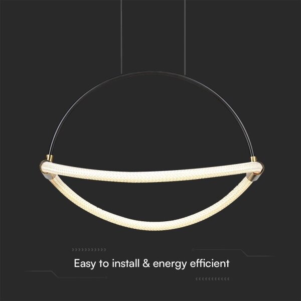 Lampadario LED a sospensione con filo LED/12W/230V 3000K