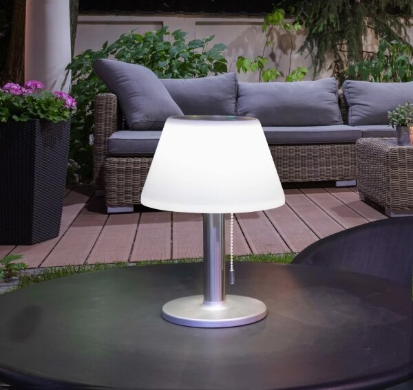 Lampada solare dimmerabile VIOLA LED/3,7V 1200 mAh IP44
