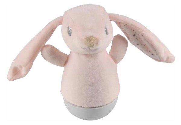 Lampada notturna LED RGB per bambini con melodia 3xAAA/5V con coniglio