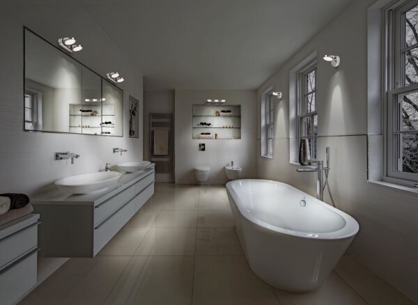 Ledvance-LED Faretto da bagno dimmerabile SUN@HOME LED/7,5W Wi-Fi IP44