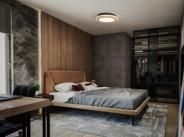 Ledvance - Plafoniera LED dimmerabile SMART+ ORBIS WOOD LED/24W/230V Wi-Fi