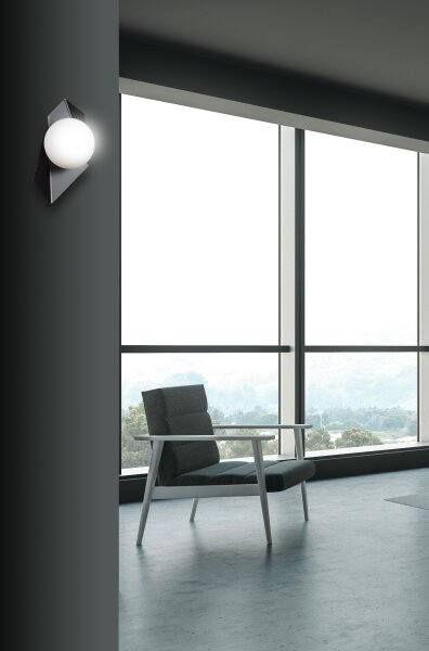 Applique DRIFTON 1xE14/10W/230V nero