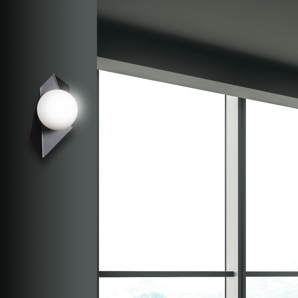 Applique DRIFTON 1xE14/10W/230V nero
