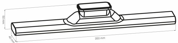 Lampada LED sottopensile LED/2,5W/5V USB 2700K/4000K/6500K 35 cm bianco