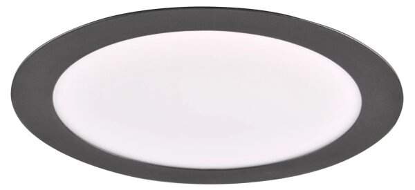 Lampada LED da incasso RIGEL LED/14W/230V 4000K diametro 22 cm nero