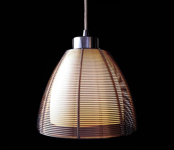 Deko-Light 342025 - Lampadario a sospensione con filo FILO 1xE27/60W/230V diametro 19 cm argento