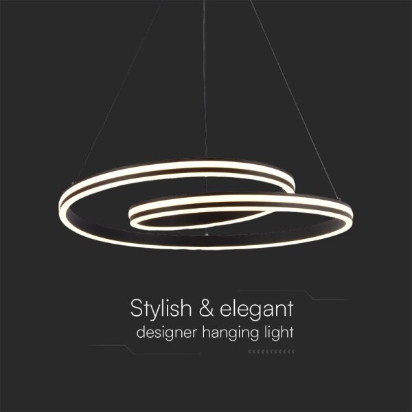 Lampadario LED a sospensione con filo LED/40W/230V
