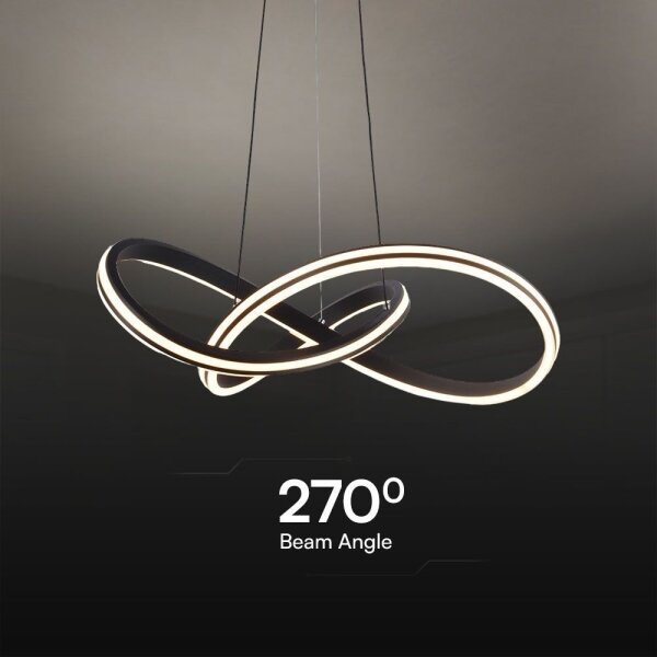 Lampadario LED a sospensione con filo LED/40W/230V