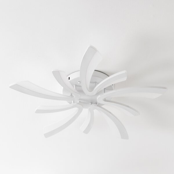 Brilagi - Lampadario a plafone LED dimmerabile TWIST LED/55W/230V 3000-6500K bianco + +TC