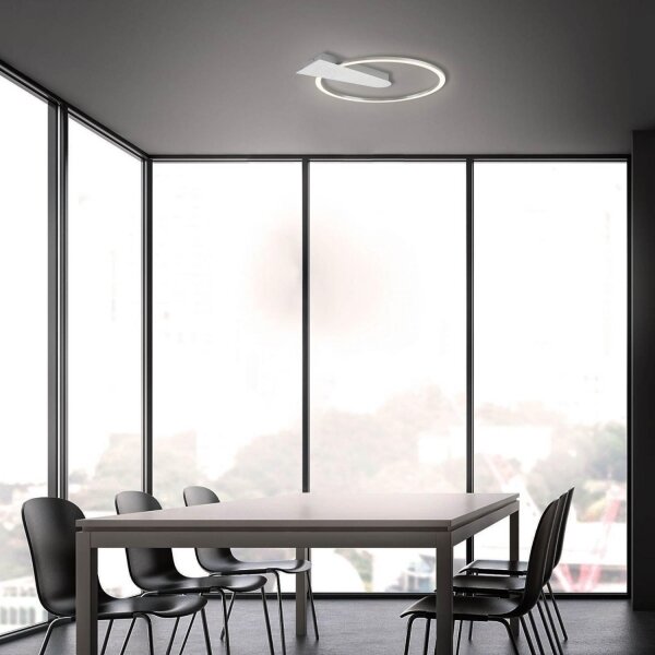 Briloner 3542-018 - Plafoniera LED dimmerabile NICO LED/12W/230V cromo