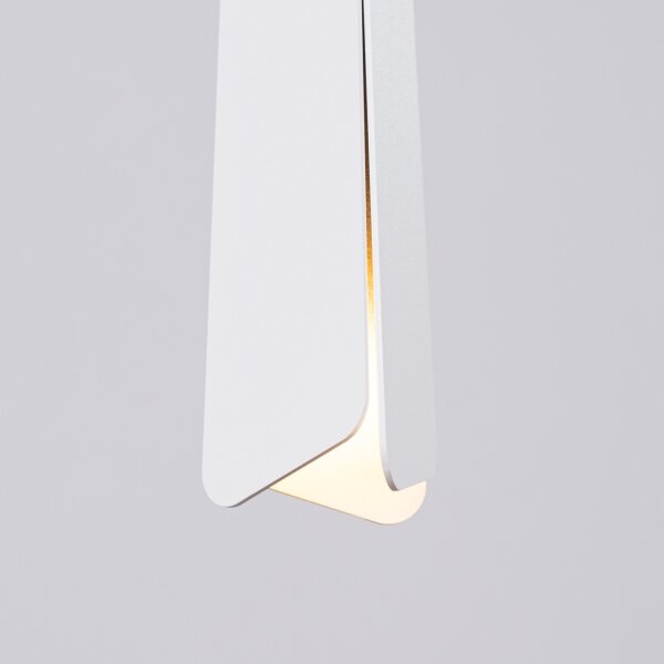 Sollux SL.1397 - Lampadario a sospensione con filo PRYSM 1xG9/8W/230V bianco
