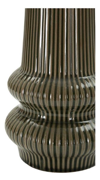 Lampada da tavolo color kaki/color crema in ceramica con paralume in tessuto (altezza totale 41,5 cm) Harmony – Mauro Ferretti