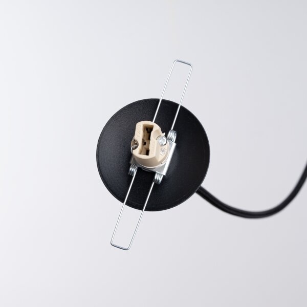 Sollux SL.1359 - Lampadario a sospensione con filo HYPERION 3xG9/8W/230V nero