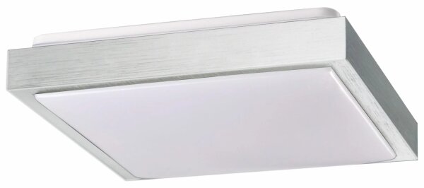 Plafoniera KAZIMIERZ 2xE27/20W/230V 29,5x29,5 cm argento
