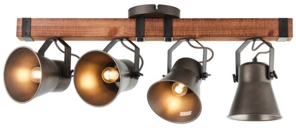 Brilliant - Faretto DECCA 4xE27/10W/230V