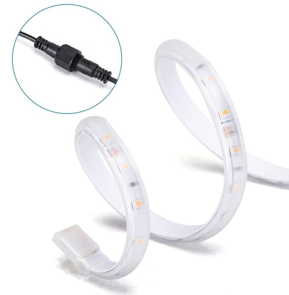 Aigostar - LED Striscia solare dimmerabile LED/5W/3,2V 5 m 6500K IP65 + +TC