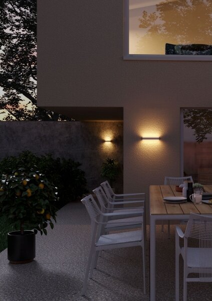 Redo 90402 - Applique a LED da esterno DASH LED/9W/230V 4000K IP65 antracite