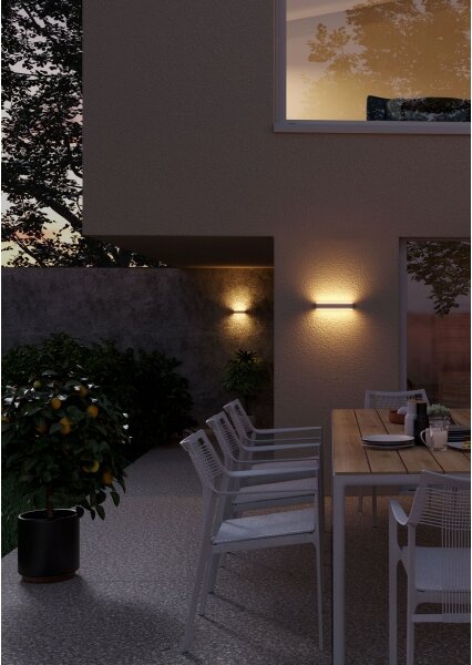 Redo 90404 - Applique a LED da esterno DASH LED/9W/230V 4000K IP65 marrone