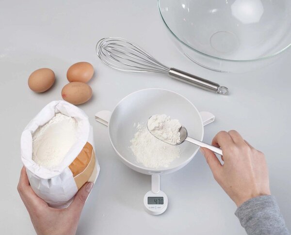 Bilancia da cucina digitale pieghevole TriScale White TriScale™ - Joseph Joseph