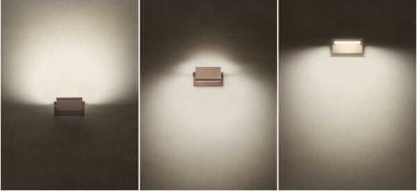Redo 90588 - LED Lampada da esterno con sensore FLIP LED/20W/230V 3000K IP54 marrone
