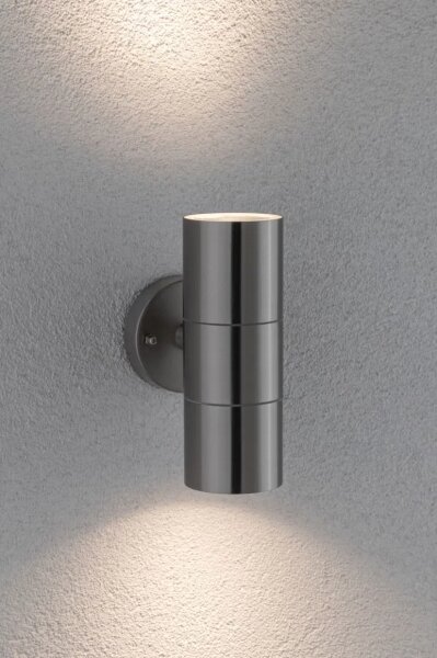 Paulmann 94331 - 2xGU10/10W IP44 Applique da esterno FLAME 230V