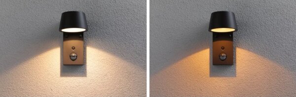 Paulmann 94714 - LED/6W IP44 Applique da esterno con sensore CAPERA 230V