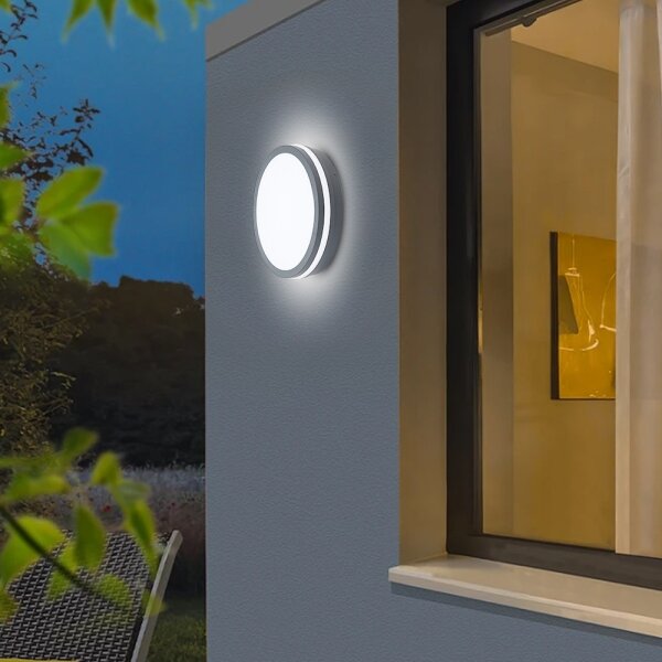 Brilagi - Lampada LED da esterno BENE LED/24W/230V diametro 26 cm IP54