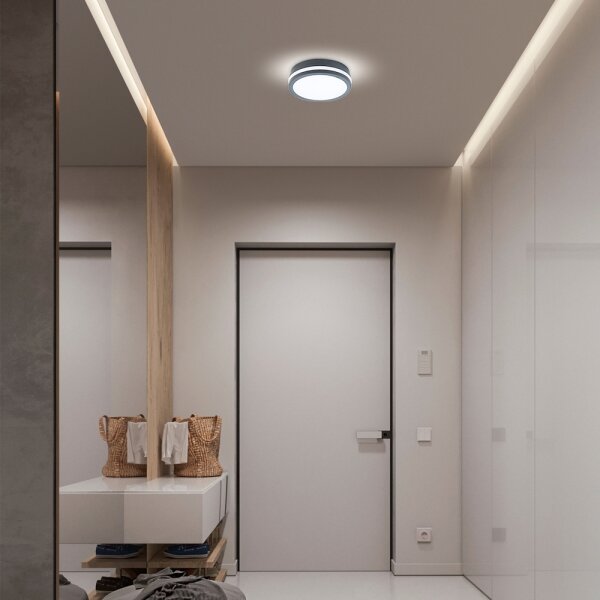 Brilagi - Lampada LED da esterno BENE LED/18W/230V diametro 22 cm IP54