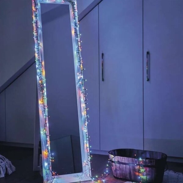 Catena luminosa LED per esterni 150xLED/27,35m IP44 multicolore