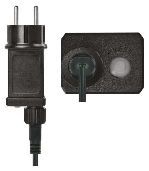 Catena luminosa LED da esterno 120 LED, 17 m, IP44, bianco caldo