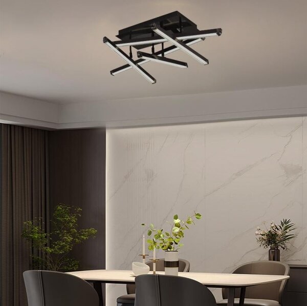 Lampadario a plafone LED dimmerabile LED/60W/230V 3000-6500K + telecomando